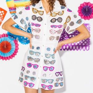 New Queen of Sparkles size medium sunglasses dress
